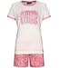 Rebelle ladies short sleeve cotton single jersey shorty set 'just wild'