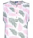 ladies short sleeve cotton pyjama set with buttons 'outdoor life pink'