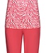 ladies short sleeve cotton single jersey 3/4 pyjama set with buttons 'just wild'