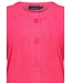 ladies pink full button 3/4 sleeve summer cotton-terry morninggown