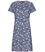 Rebelle ladies short sleeve cotton single jersey nightdress 'forever lilac flowers'