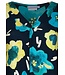mouwloos strandjurkje met blauwe bloemen 'floral blue blooms'