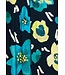 mouwloos strandjurkje met blauwe bloemen 'floral blue blooms'