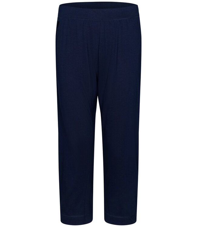 ladies stripey short sleeve  cotton single jersey pyjama set 'bicycle flowers'