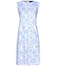 biologisch katoenen mouwloos dames nachthemd 'abstract daisy flower'