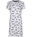 Rebelle ladies short sleeve cotton single jersey nightdress 'at the zoo'