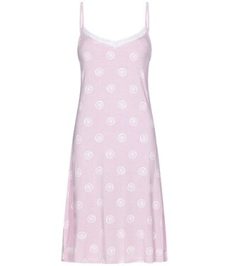 Pastunette Deluxe ladies spaghetti dress with adjustable straps  'pretty pink & lace'