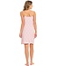 ladies spaghetti dress with adjustable straps  'pretty pink & lace'
