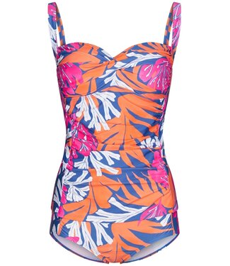 Pastunette Beach ladies soft cup tankini set with adjustable straps 'coral beach'