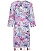 ladies lightweight 'see through' beach shirt with pretty tassels 'floral tassels'