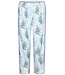 dames pyjama van bamboe-elastan mix met korte mouwen en 3/4e capri broek 'outdoor life'