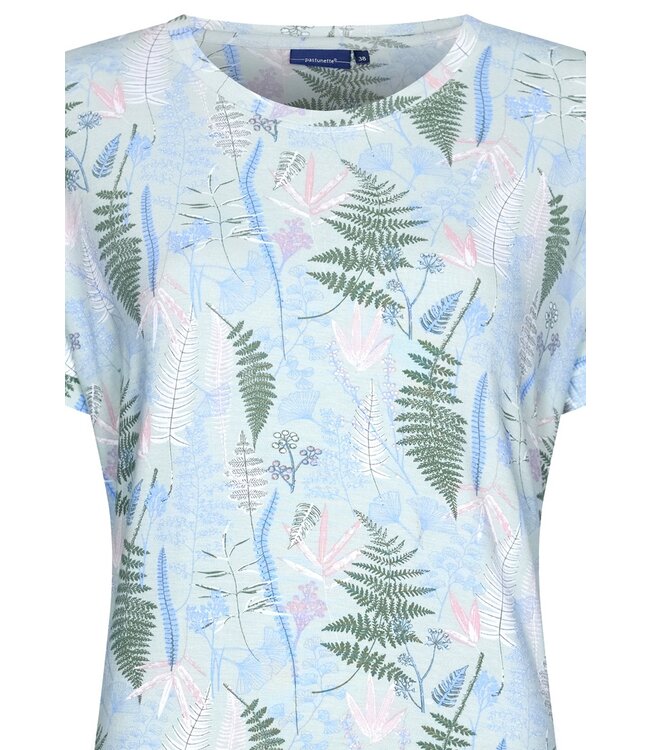 ladies short sleeve bamboo-mix  3/4 pyjama 'outdoor life'