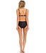 black underwire bikini set with adjustable straps 'floral animal'