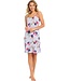 ladies luxury spaghetti dress with adjustable straps 'pretty garden flowers'