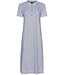 Pastunette ladies short sleeve cotton nightdress with buttons 'geometric diamond'