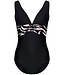 Pastunette Beach black soft cup swimming costume 'beach safari'