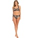 beugelbikini met soft cups en verstelbare, afneembare bandjes 'beach safari'