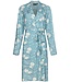 Pastunette Deluxe ladies luxury wrap-over kimono style robe with belt 'summer blossom'