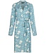 Pastunette Deluxe luxe dames overslag kimono-stijl ochtendjas met ceintuur 'summer blossom'