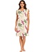 capped sleeve 'v' neck beach dress with adjustable ties 'holiday vibe'