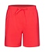 red swim shorts with elasticated tie-waist 'coral red'