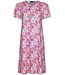 Pastunette ladies short sleeve cotton nightdress with buttons 'floral moments'