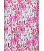 ladies short sleeve cotton nightdress with buttons 'floral moments'