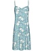 Pastunette Deluxe luxe dames spaghetti-nachthemd  met v-hals en verstelbare bandjes 'summer blossom'
