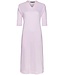 Pastunette Deluxe lang dames nachthemd met v-hals en 3/4 mouwen 'pretty pink zig zags'