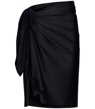 Pastunette Beach black short beach wrap skirt 'just black'