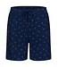 dark blue swim shorts with elasticated tie-waist 'sailor man'