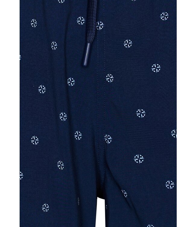 dark blue swim shorts with elasticated tie-waist 'sailor man'
