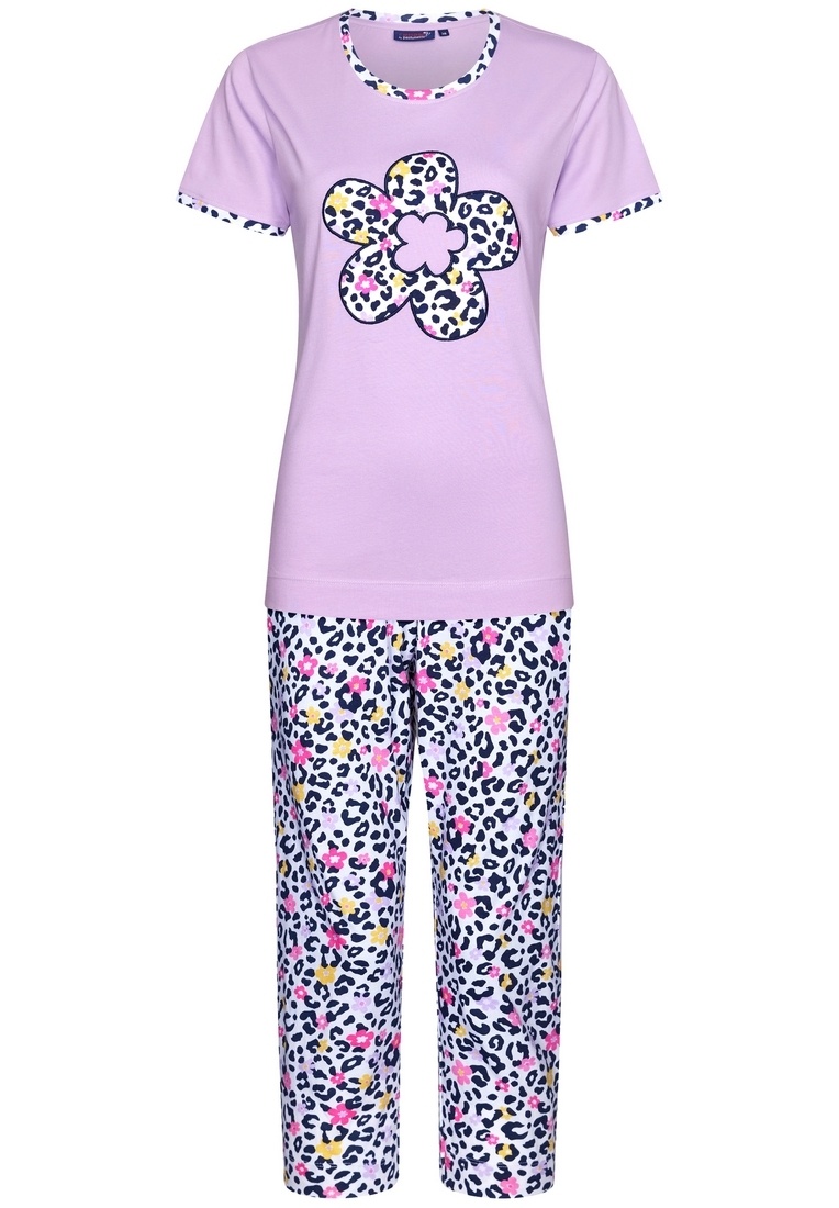 MoFiz Pyjama voor dames, zomer, zacht, kort, nachtkleding, 2-delig, shorts en T-shirt, Rode Wijn, XXL