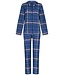 Pastunette Pastunette cotton woven, full button flannel  pyjama 'winter checks'