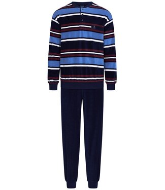 Robson Robson mens, long sleeves pyjama with buttons