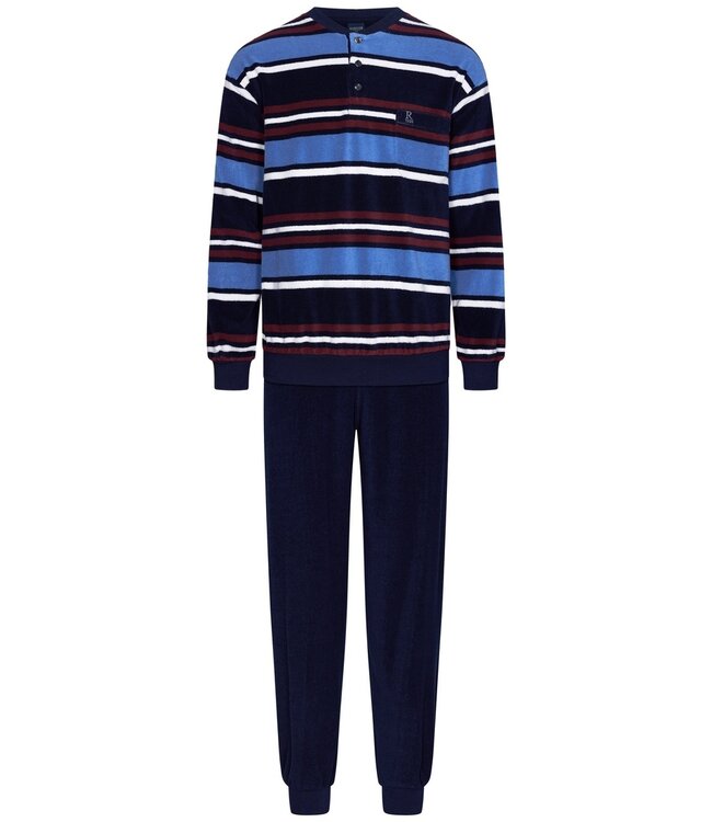 Robson mens, long sleeves pyjama with buttons