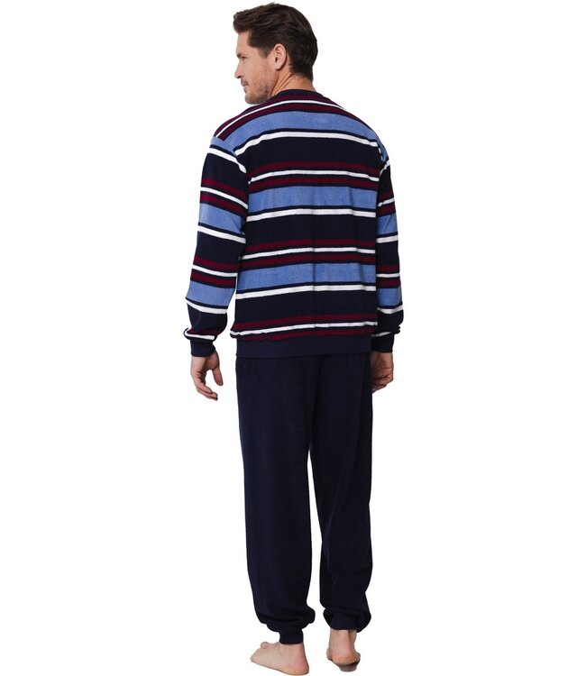 Robson mens, long sleeves pyjama with buttons