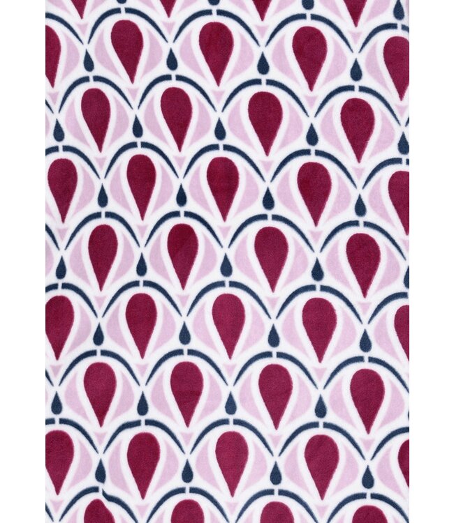 Pastunette Premium luxe home-lounge polar fleece dames nachthemd 'pretty jewel'