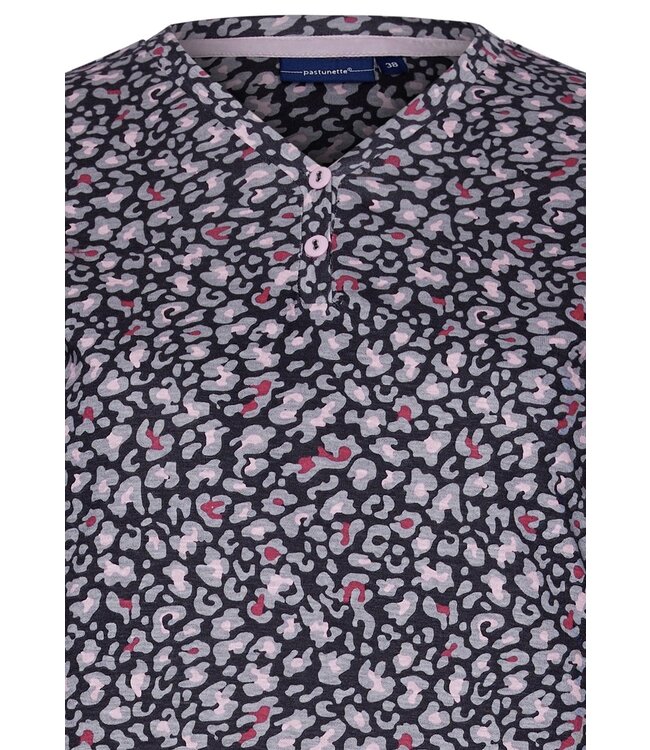 Pastunette organic cotton long sleeve nightdress 'hidden flowers'