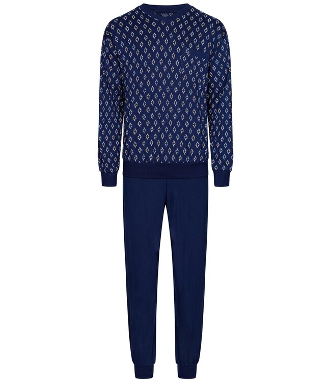 Robson heren pyjama met lange mouwen