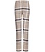 Pastunette ladies cotton flannel full button pyjama 'sweet beige checks'