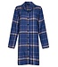 Pastunette cotton woven, full button flannel  nightdress 'winter checks'