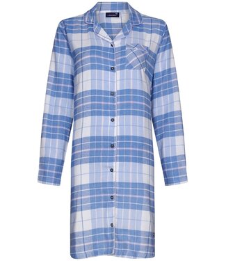 Rebelle Rebelle ladies, long sleeves, full button nightshirt