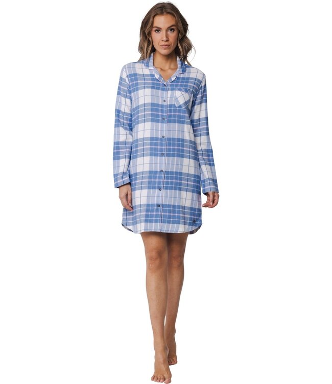 Rebelle doorknoop dames nachthemd