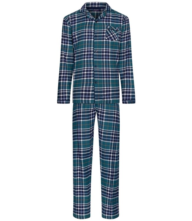 Pastunette for Men Pastunette for Men doorknoop heren pyjama