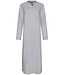 Pastunette Pastunette ladies extra long  v-neck cotton mix  nightdress 'just sporty stripes'