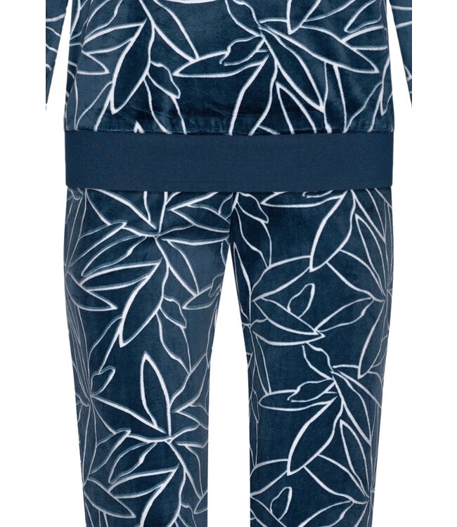 Pastunette Premium  luxury  polar fleece home lounge pyjama set  'ornamental flower'