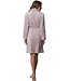 Pastunette warm flannel fleece wrap-over dressinggown 'soft comfort'