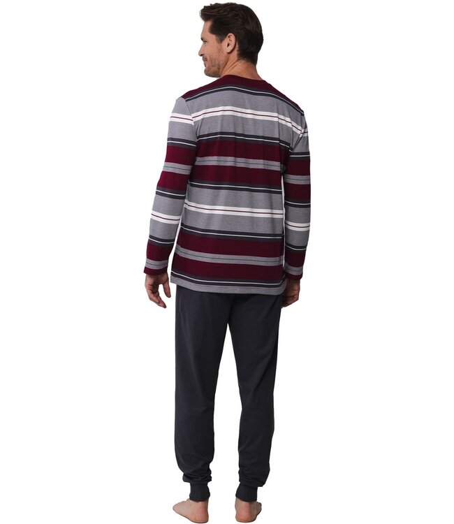 Pastunette for Men mens, long sleeves pyjama with buttons