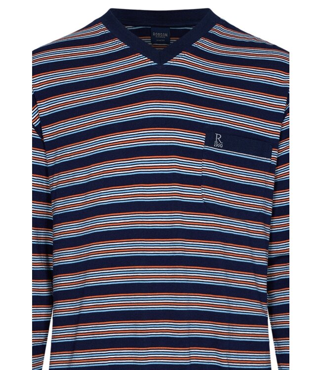 Robson mens pyjama with long sleeves